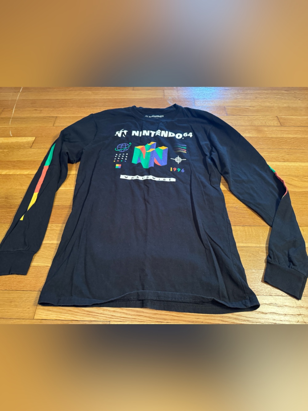 Nintendo Black Long sleeve